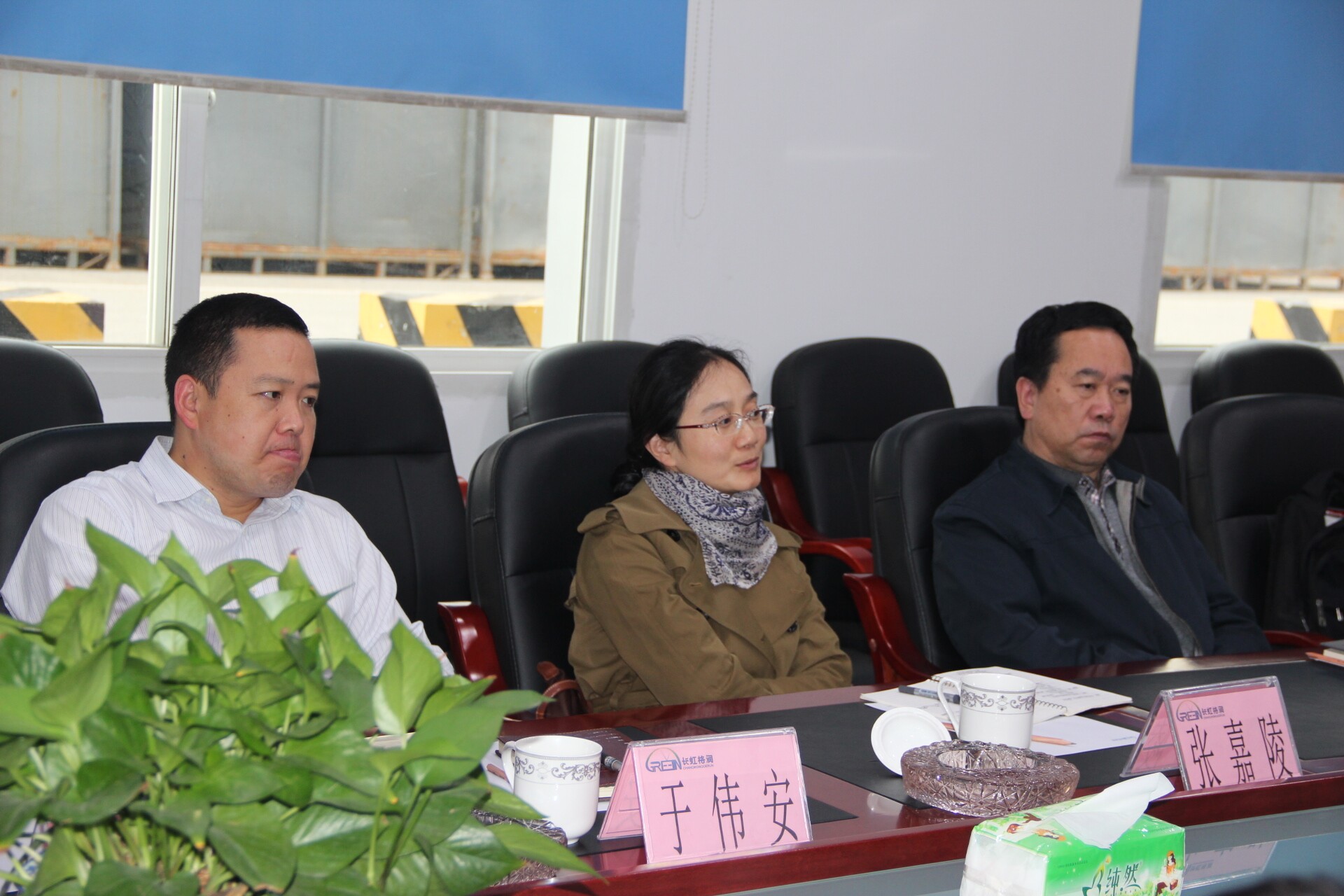 環保部污防司司長張嘉陵蒞臨格潤檢查工作